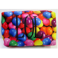 Cosmetic/Toiletry Bag/Pencil Case- Small LOL Gumballs